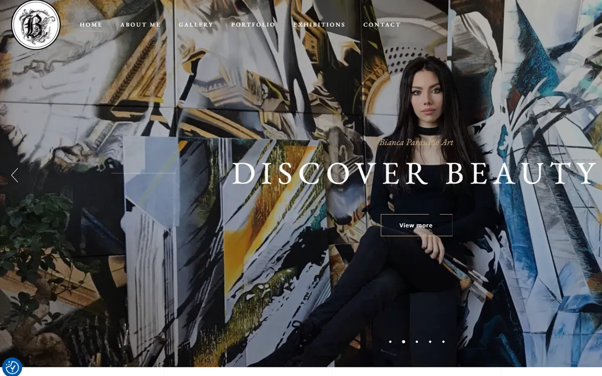 Bianca Paraschiv Art website